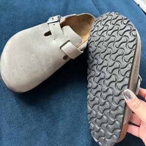 EUC Boston leather Birkenstocks